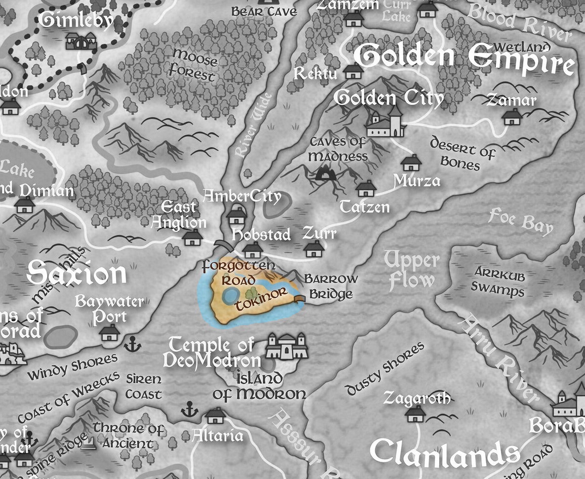 Maggoth Riders Map Other Races – GIMLE ADVENTURE
